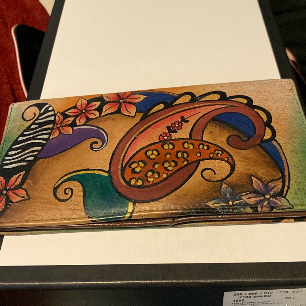 Anuschka Folding Wallets for Women